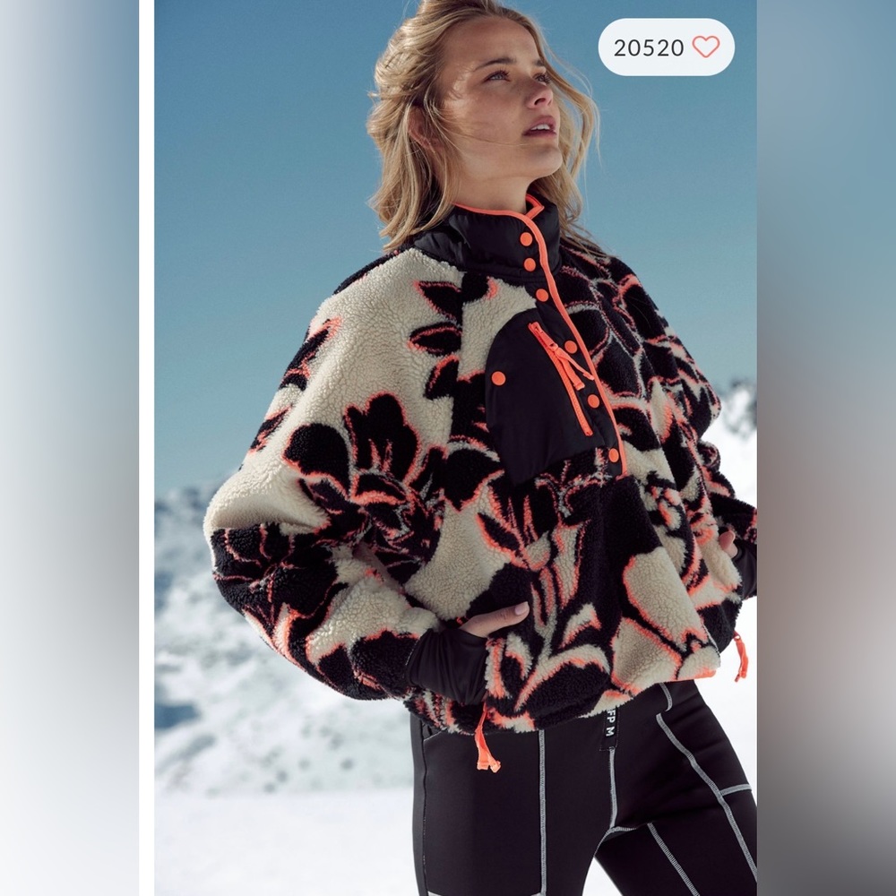 Hit The Slopes Printed Pullover